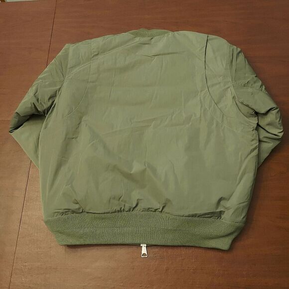 Nike Air Jordan Essentials Renegade Bomber Jacket Green FB7316-340 Men's Size L - Picture 2 of 4